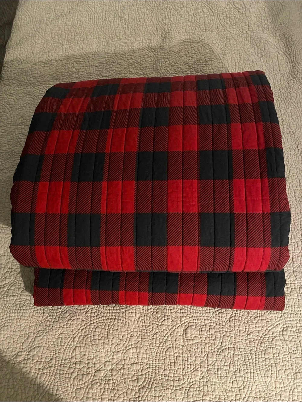 Woolrich Plaid Check Buffalo Plaid Cotton Quilt
